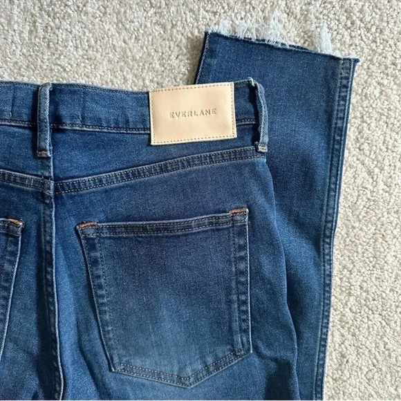 Everlane The Vintage Skinny Jeans Cropped Size 26 - Picture 5 of 6